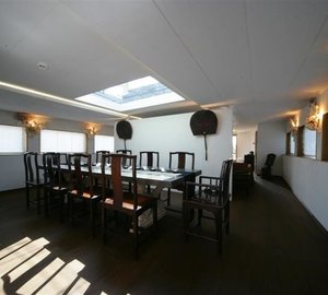 Eating/dining Saloon Aboard Yacht PROMETEJ