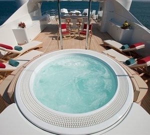 Above: Yacht KATYA's Jacuzzi Pool Image
