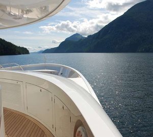 External Close Up Aboard Yacht KATYA