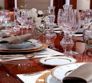 Eating/dining Furniture Aboard Yacht KATYA