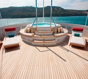 Jacuzzi Pool On Board Yacht KATYA