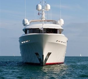 Ship's Bow On Yacht KATYA