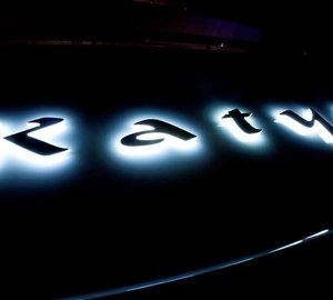 Name Plate On Board Yacht KATYA