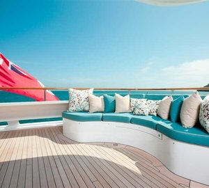 Sun Deck Sitting On Yacht KATYA