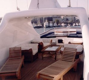Deck On Yacht WHITE KNIGHT