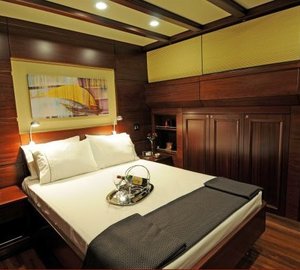 Guest's Cabin On Board Yacht ANNABELLA