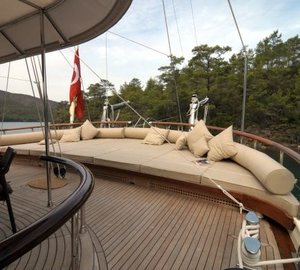 Deck Sitting Aboard Yacht ANNABELLA