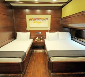 Twin Bed Cabin On Yacht ANNABELLA