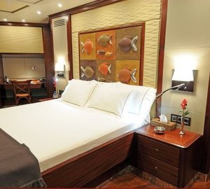 Main Master Cabin Aboard Yacht ANNABELLA
