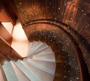 Stairway On Board Yacht BLIND DATE