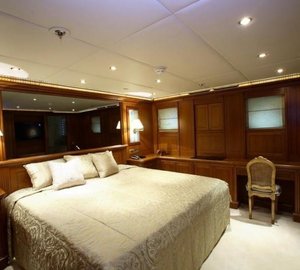 Guest's Cabin On Board Yacht MONTIGNE