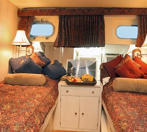 Twin Bed Cabin On Yacht KAYANA