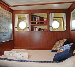 St Petersburg: Yacht OFELIA's Double Sized Cabin Pictured