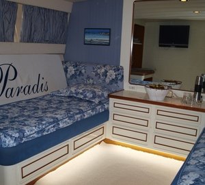 Twin Bed Cabin On Board Yacht PARADIS
