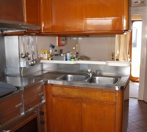 Close Up: Yacht PARADIS's Ship's Galley Image