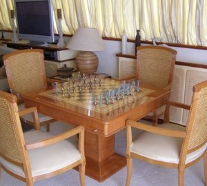 Games Furniture On Board Yacht PARADIS