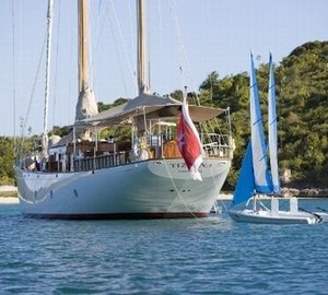 Aft Aspect On Yacht TIZIANA