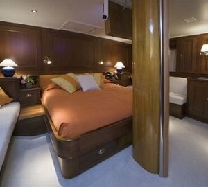 Main Master Cabin On Yacht TIZIANA