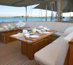 External Sitting On Board Yacht TIZIANA