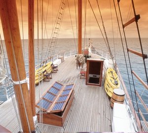 Deck On Board Yacht SAGITTA