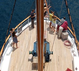 Above On Yacht SAGITTA