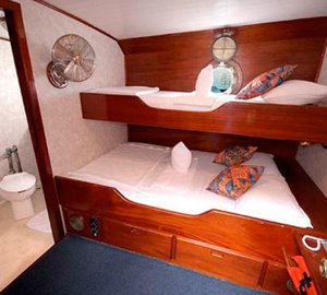Stateroom Aboard Yacht SAGITTA