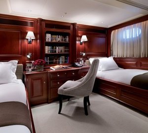 Twin Bed Stateroom On Board Yacht HAMPSHIRE
