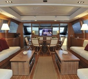 Inside Aboard Yacht SENSE