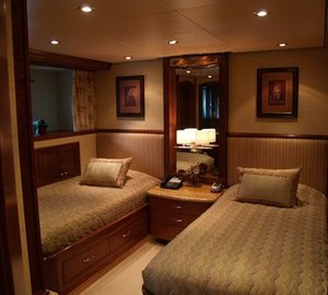 Twin Bed Cabin Aboard Yacht JOAN'S ARK
