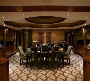 Eating/dining Area Aboard Yacht JOAN'S ARK