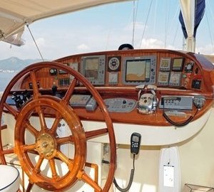 Helm On Yacht OFELIA