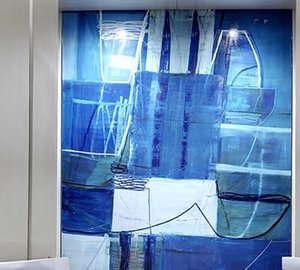 Close Up On Board Yacht BLISS