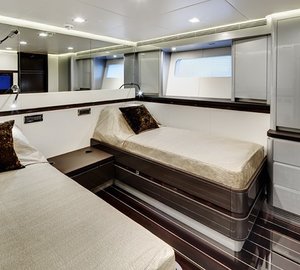 Twin Bed Cabin On Board Yacht BLISS