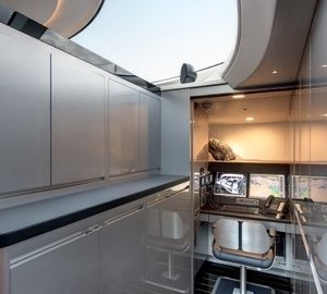 Ship's Galley On Yacht BLISS