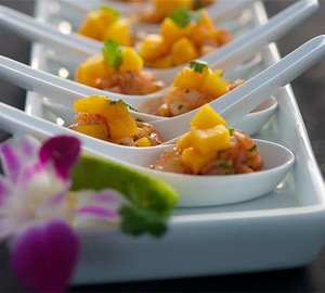 Gastronomy Aboard Yacht BLISS