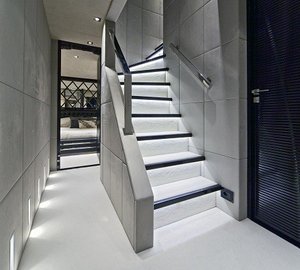 Staircase On Yacht MANIFIQ