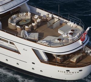 Above: Yacht SIRAHMY's Cruising Pictured