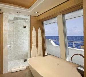 Aspect: Yacht BIG FISH's Main Master Bath Photograph