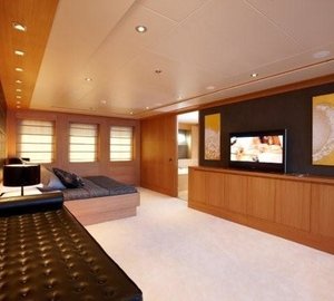 Main Master Cabin On Board Yacht ALKHOR
