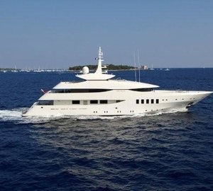 Overview: Yacht ALKHOR's Cruising Pictured
