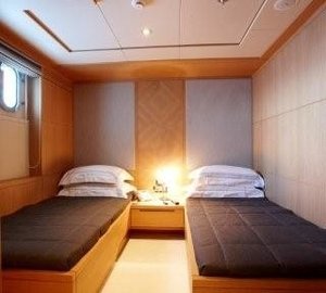 Twin Bed Cabin On Yacht ALKHOR