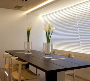 Eating/dining Furniture Aboard Yacht BARACUDA VALLETTA