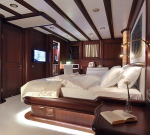 Profile Aspect: Yacht REGINA's Main Master Stateroom Pictured