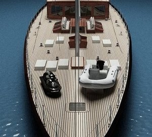 Fore Deck On Yacht REGINA