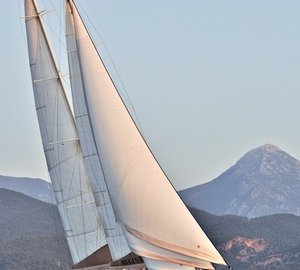 With Full Sailing On Yacht REGINA
