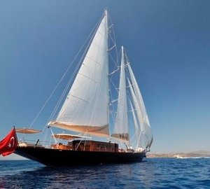 Aft Aspect On Board Yacht REGINA