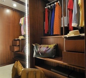 Walk In Dressing On Board Yacht REGINA