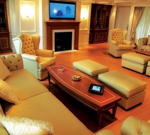 Television: Yacht ELEGANT 007's Saloon Image