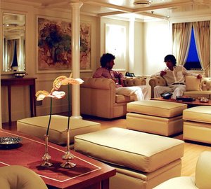 Sitting: Yacht ELEGANT 007's Saloon Photograph