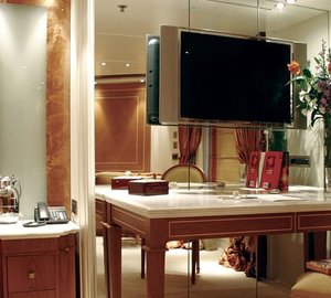 Television: Yacht ELEGANT 007's Cabin Pictured
